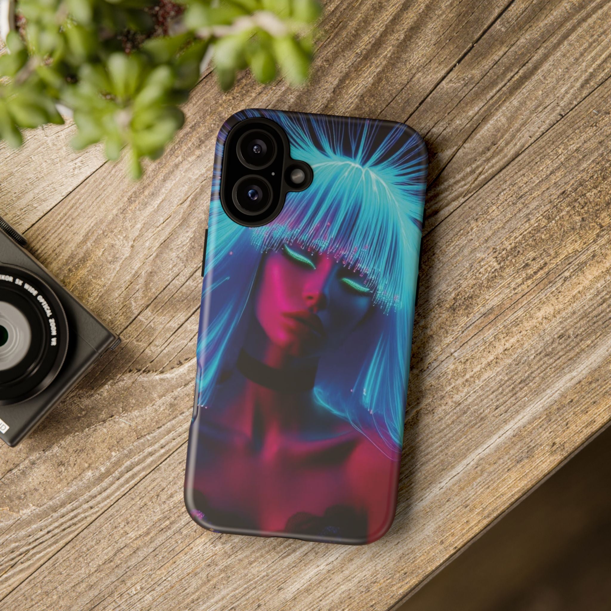 CyberPunk Tough Case for iPhone, Galaxy, or Google Pixel