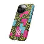 LOVE Neon Yellow RG Phone Case iPhone, Galaxy and Google Tough Cases