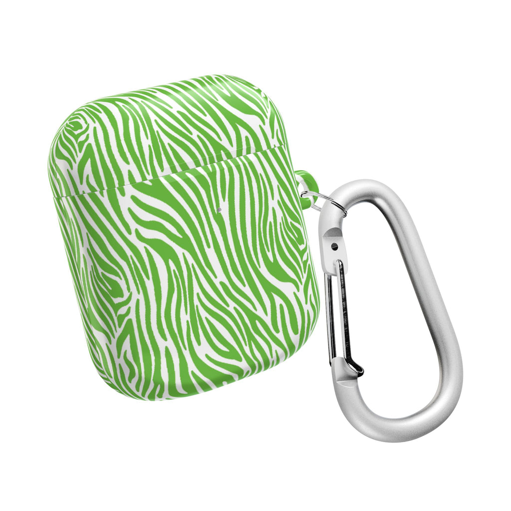 Green Zebra AirPod Cases