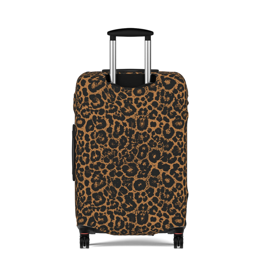 Leopard Print Luggage Cover