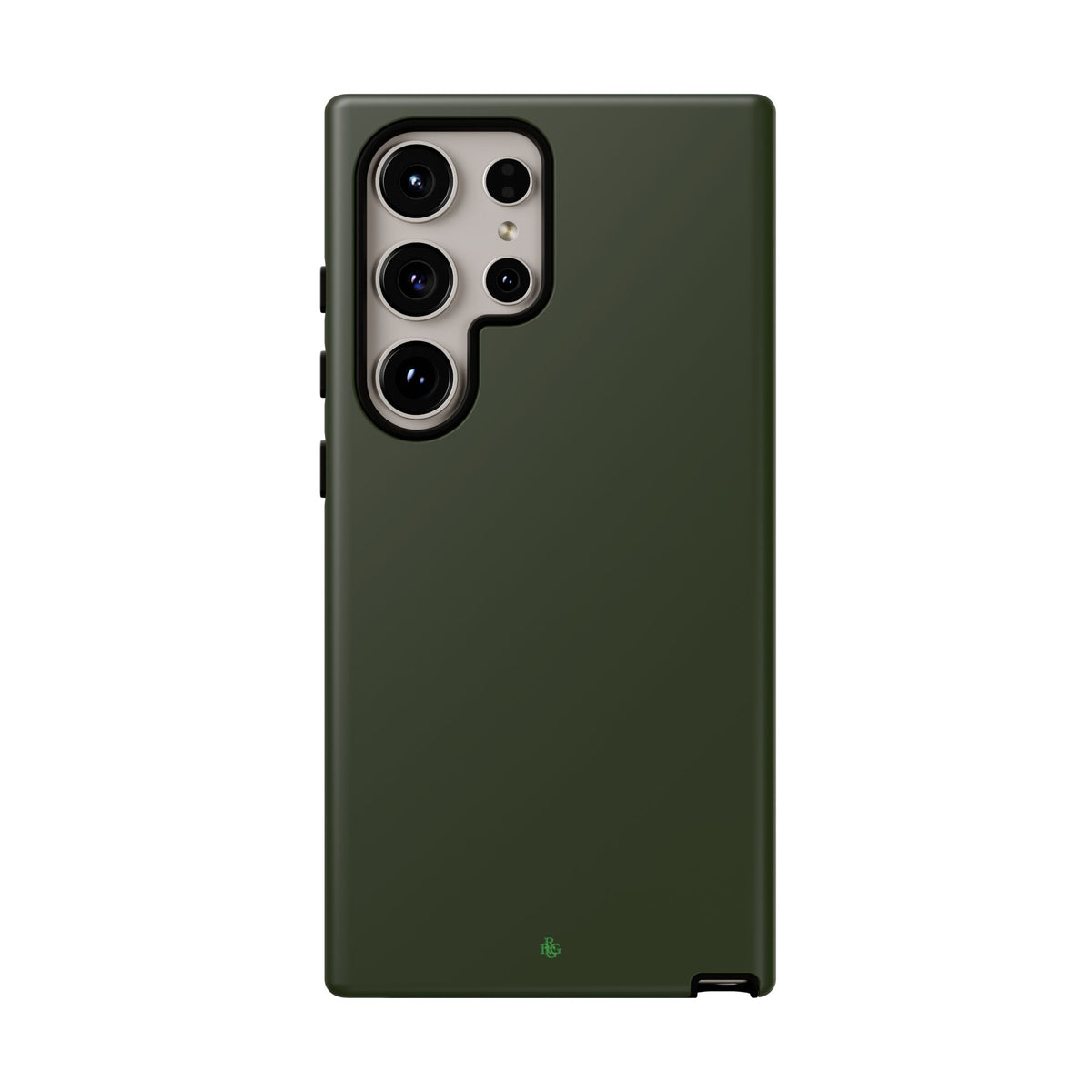 Olive Green Tough Phone Case for iPhone, Galaxy and Google Pixel