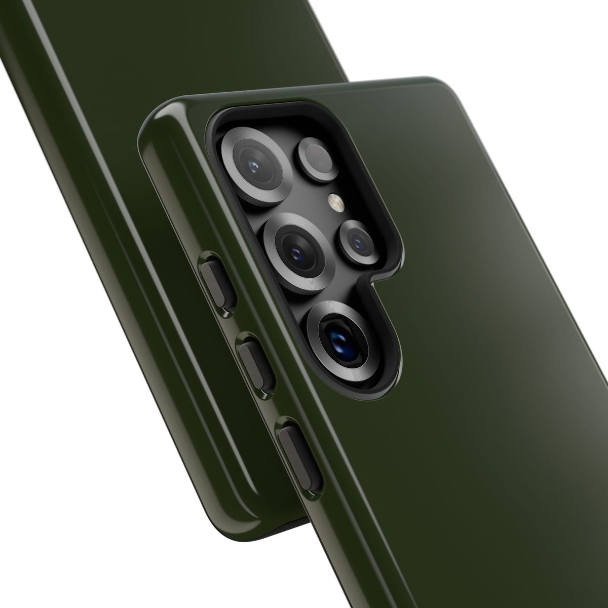 Olive Green Tough Phone Case for iPhone, Galaxy and Google Pixel
