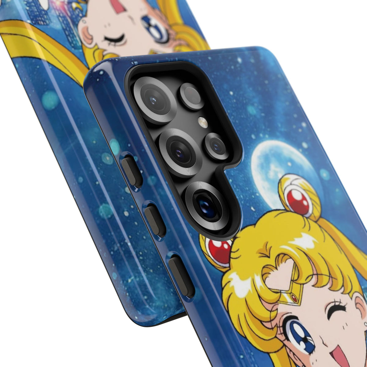 Blue S Moon Tough Case for iPhone, Galaxy, or Google Pixel