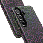 Colorful Leopard Tough Phone Case for iPhone, Galaxy, or Google Pixel