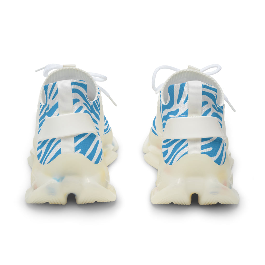 Blue Zebra Men's Mesh Sneakers