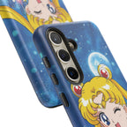 Blue S Moon Tough Case for iPhone, Galaxy, or Google Pixel