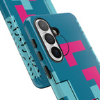LOVE Teal Green Tough Phone Case for iPhone, Galaxy, or Google Pixel