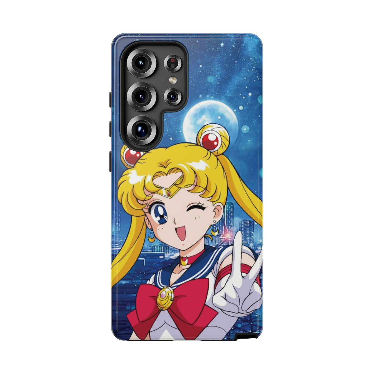 Blue S Moon Tough Case for iPhone, Galaxy, or Google Pixel