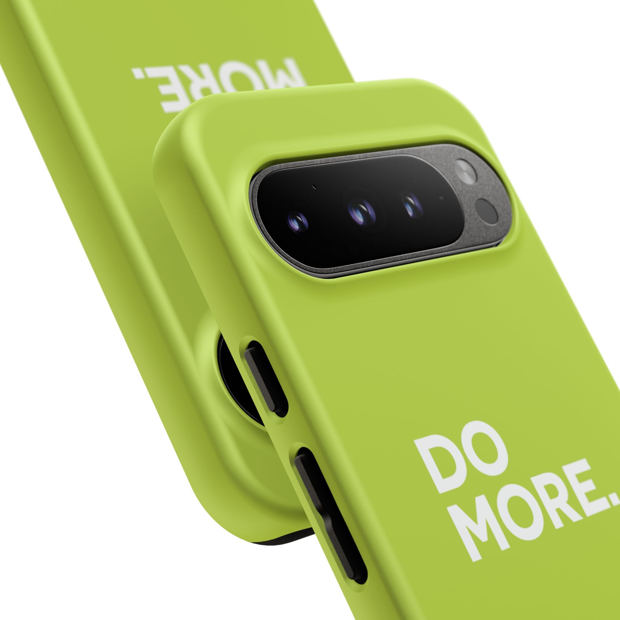 Do More (Neon Yellow) Tough Phone Case for iPhone, Galaxy or Google Pixel