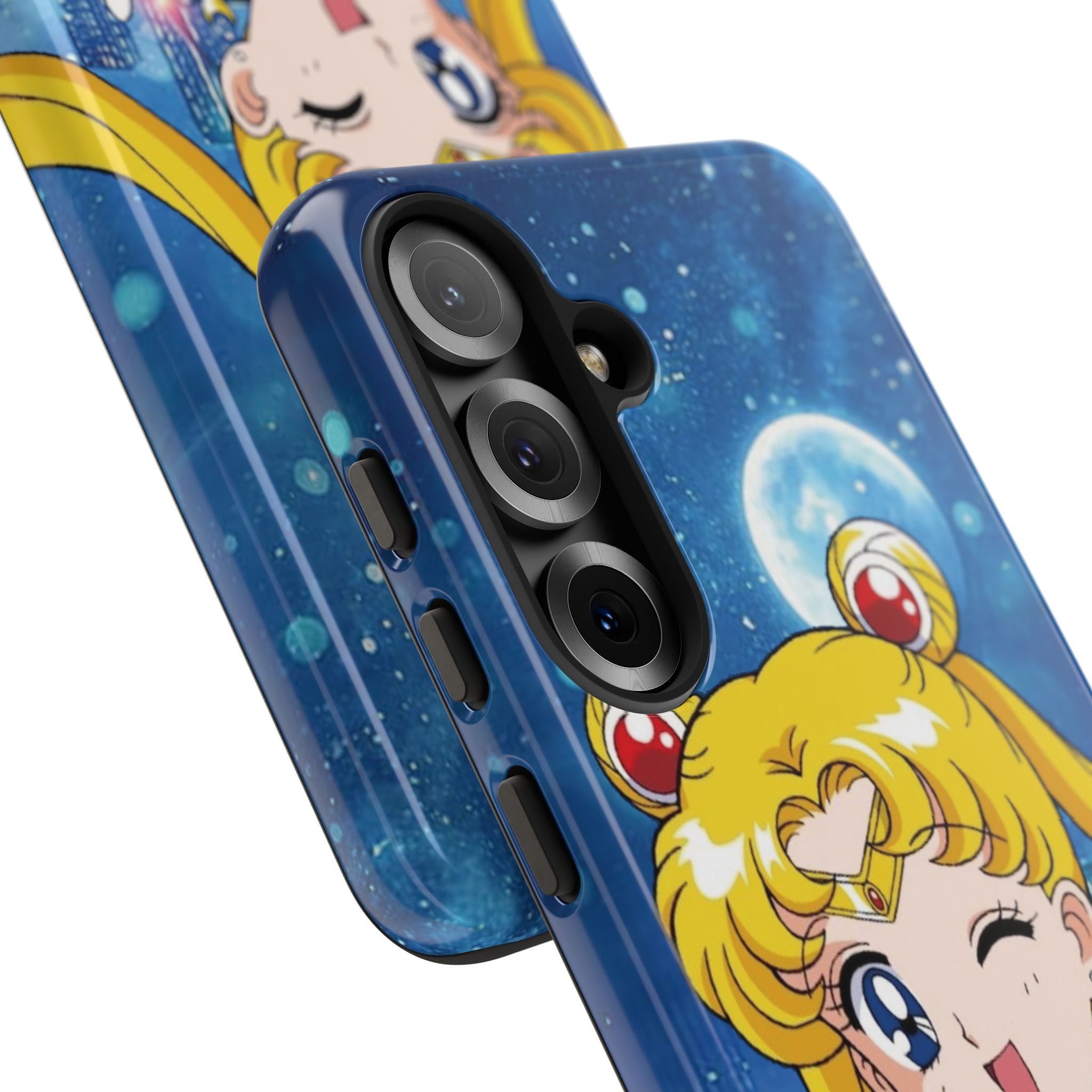 Blue S Moon Tough Case for iPhone, Galaxy, or Google Pixel