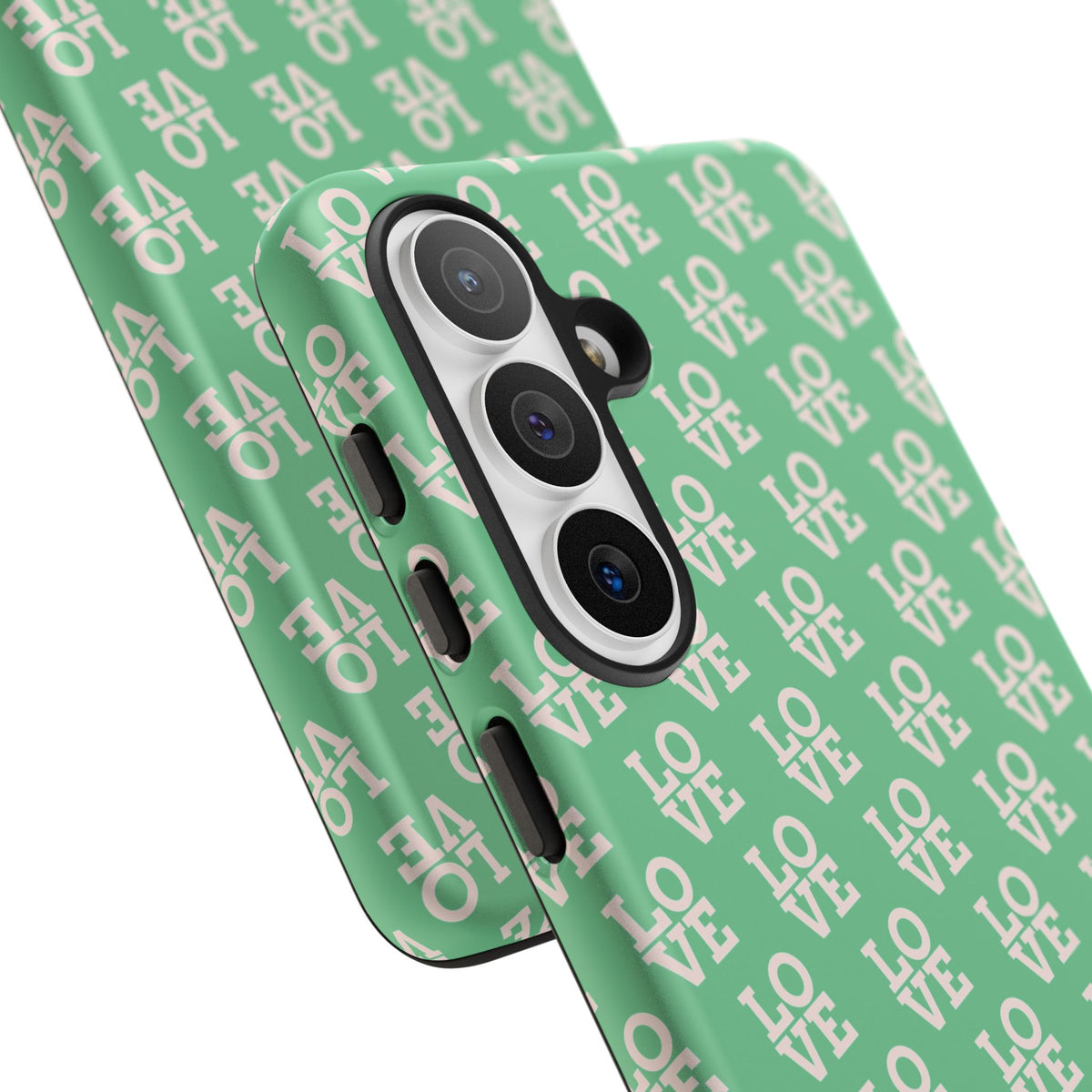 LOVE Aqua Tough Phone Case for iPhone, Galaxy, or Google Pixel