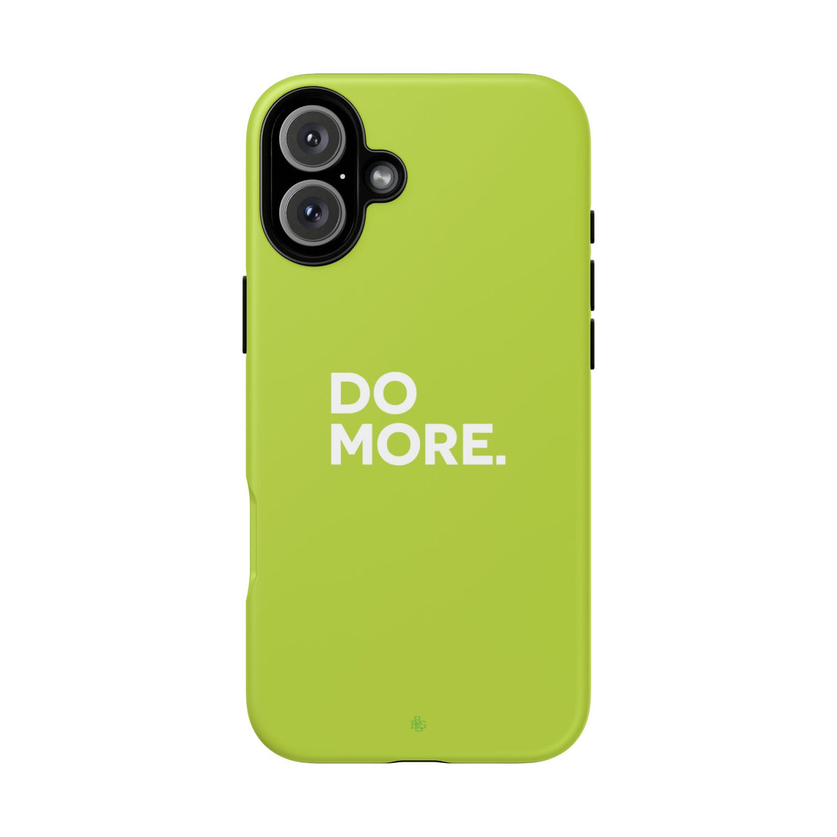 Do More (Neon Yellow) Tough Phone Case for iPhone, Galaxy or Google Pixel