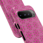 Floresta Heart Pink Tough Phone Case iPhone, Galaxy, or Google Pixel