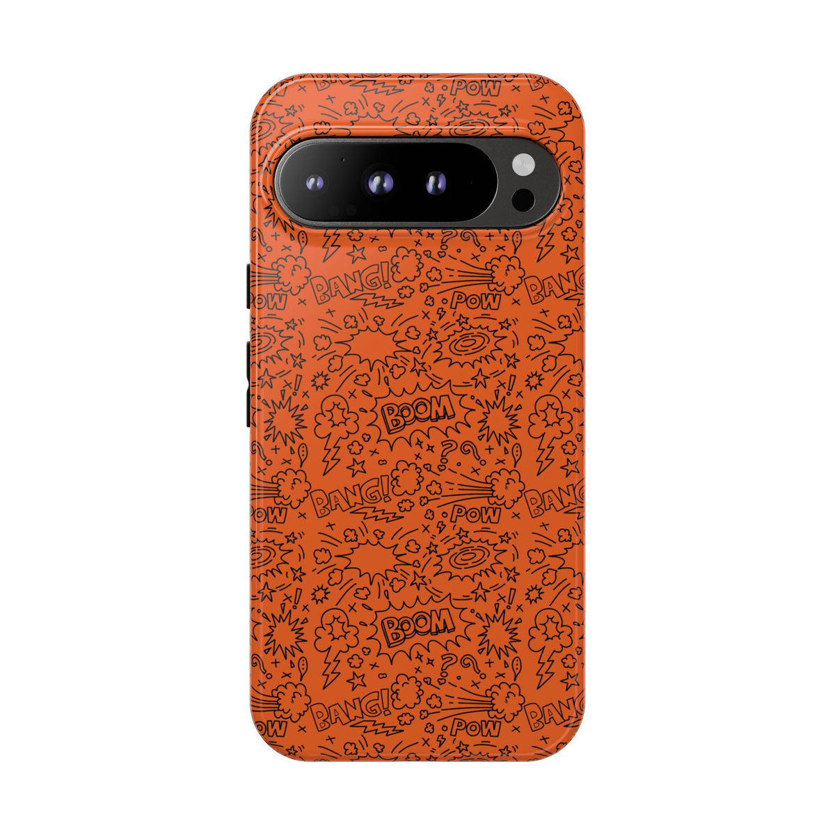 Wow Orange Tough Case for iPhone, Galaxy, or Google Pixel