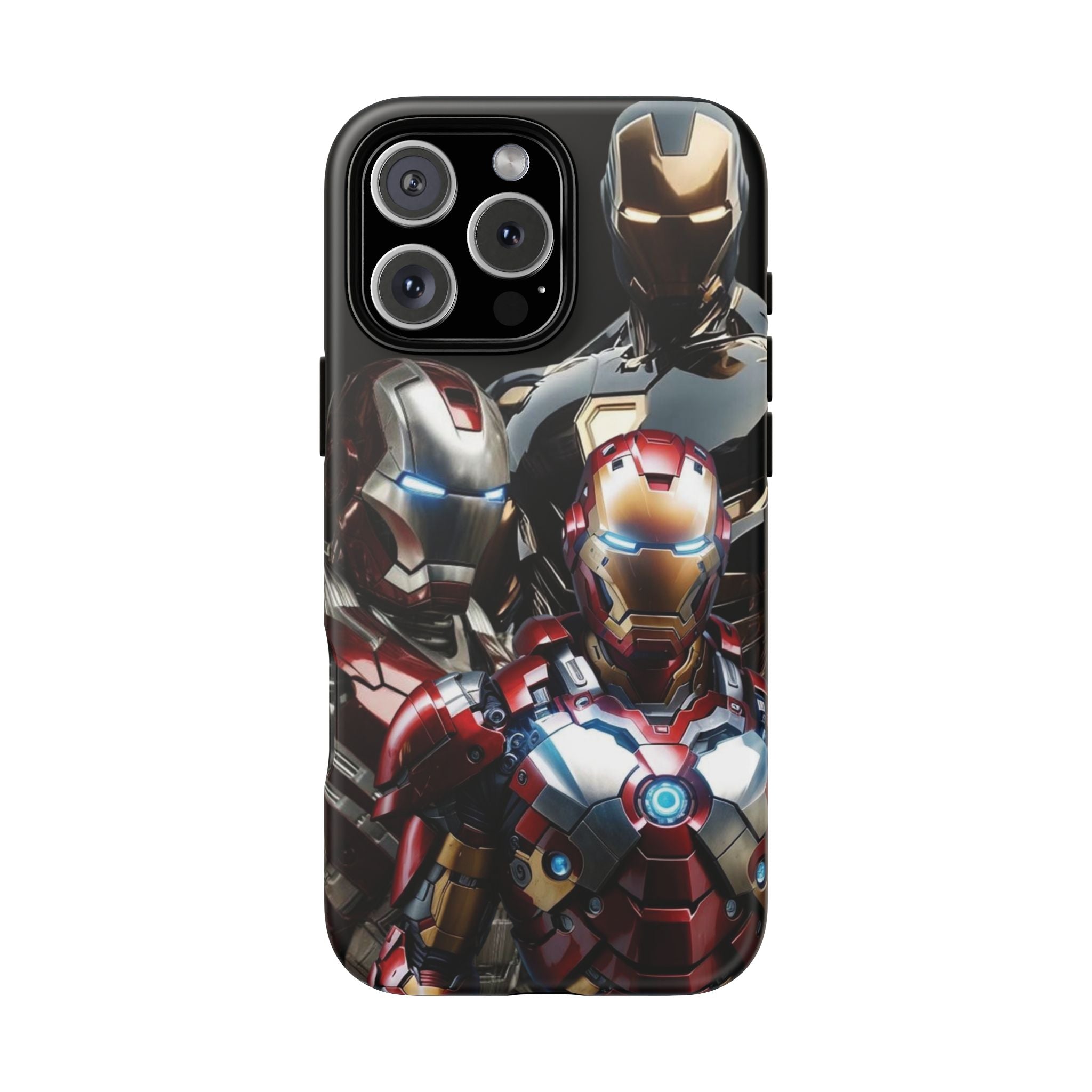 Iron Man Tough Phone Case for iPhone, Galaxy, or Google Pixel