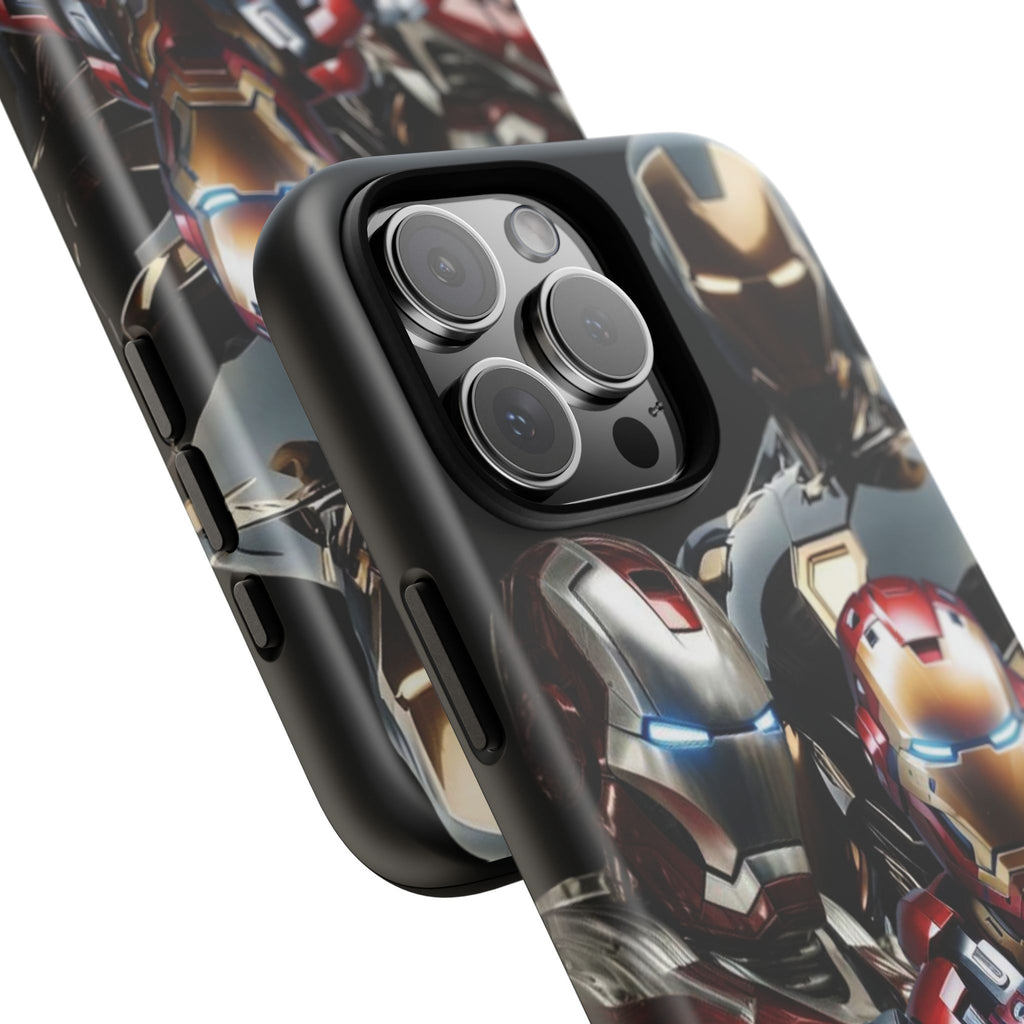 Iron Man Tough Phone Case for iPhone, Galaxy, or Google Pixel