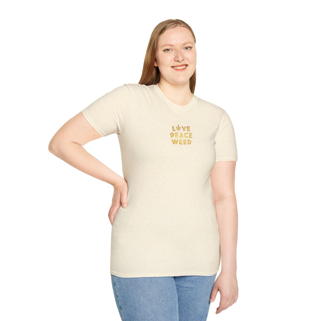 Love Peace W** Unisex Softstyle T-Shirt