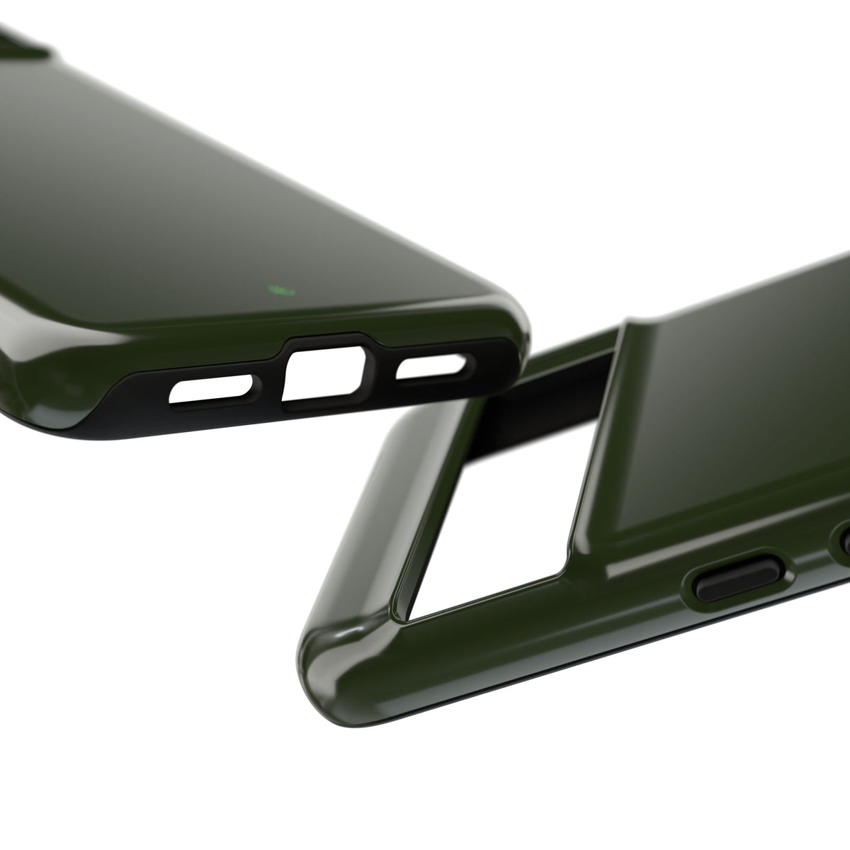 Olive Green Tough Phone Case for iPhone, Galaxy and Google Pixel