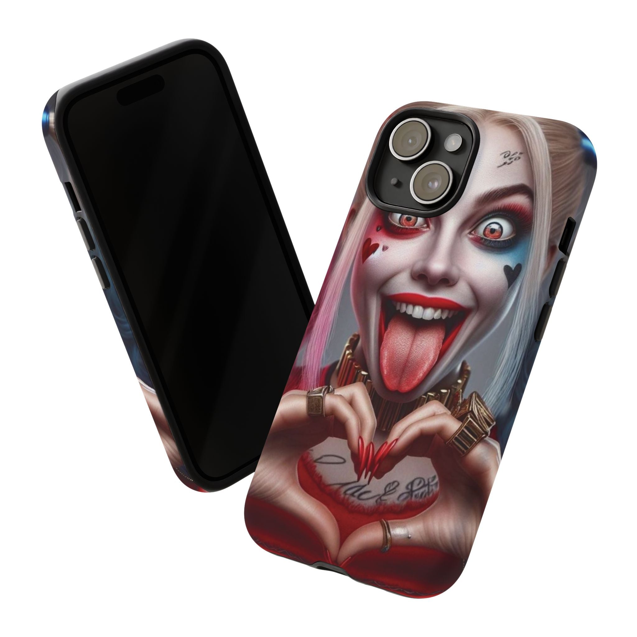 Harley Quinn Tough Phone Case for iPhone, Galaxy, or Google Pixel