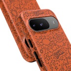 Wow Orange Tough Case for iPhone, Galaxy, or Google Pixel