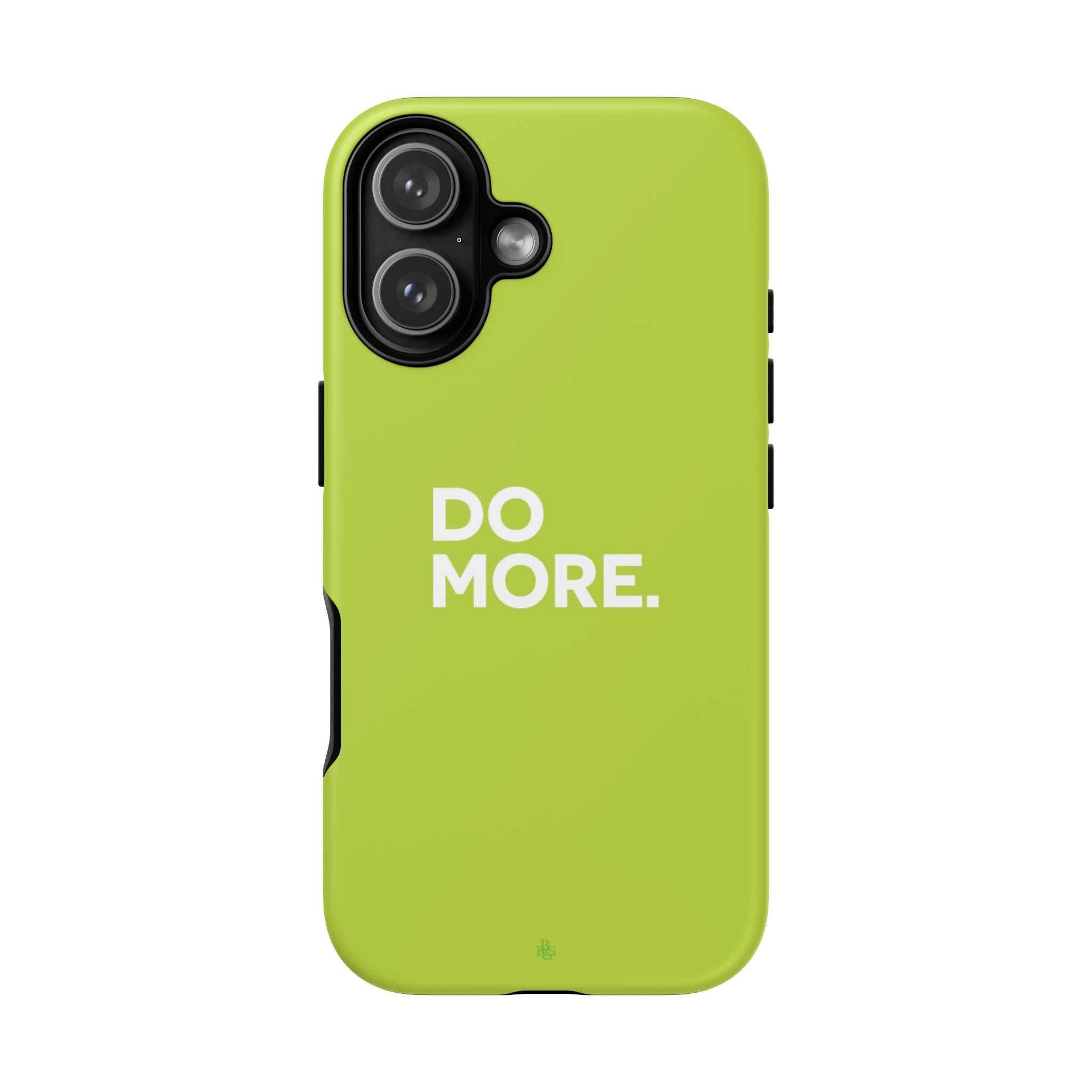 Do More (Neon Yellow) Tough Phone Case for iPhone, Galaxy or Google Pixel