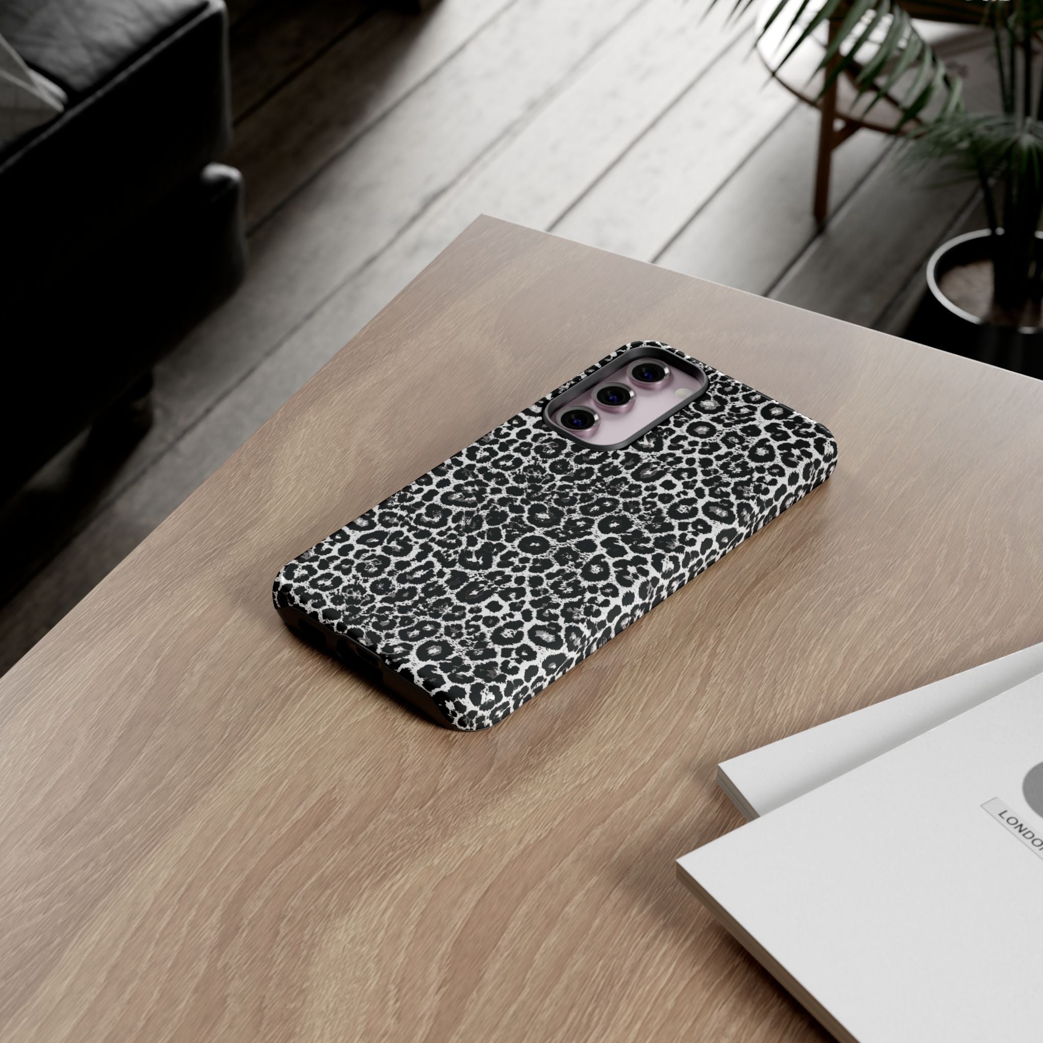 Leopard Tough Phone Case iPhone, Galaxy, or Google Pixel