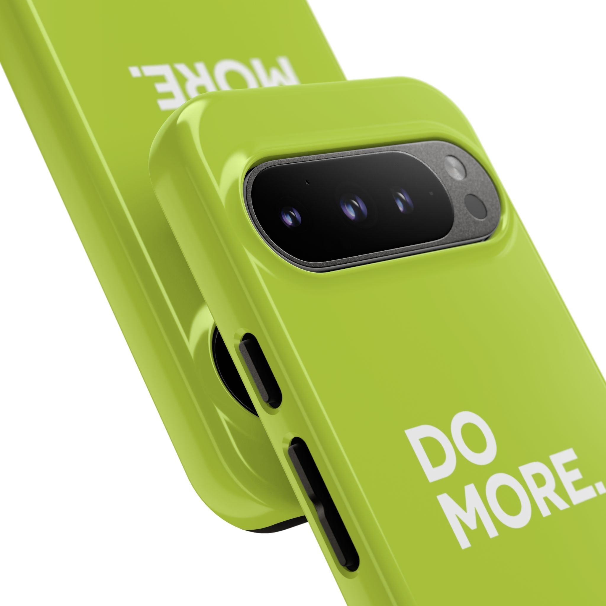 Do More (Neon Yellow) Tough Phone Case for iPhone, Galaxy or Google Pixel