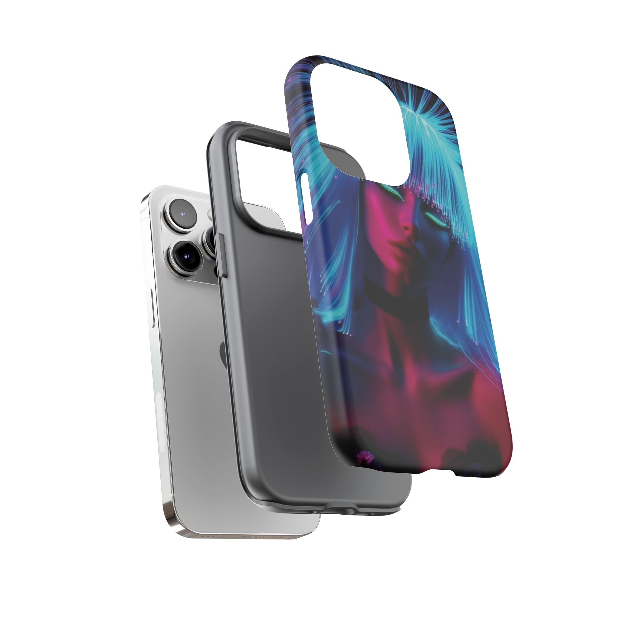 CyberPunk Tough Case for iPhone, Galaxy, or Google Pixel