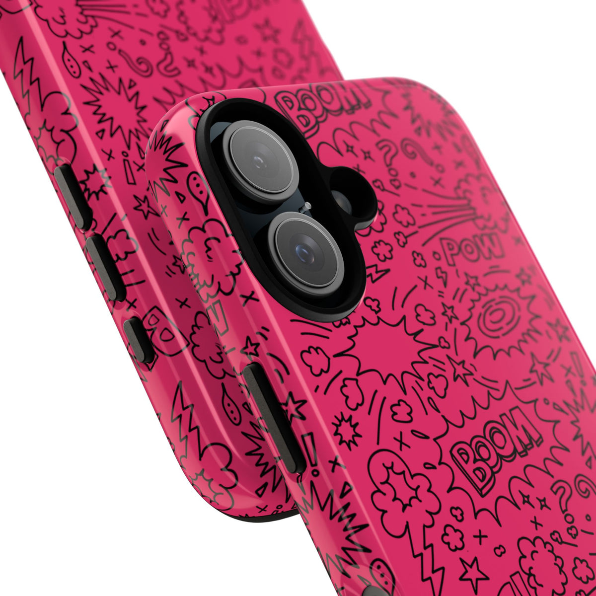 Boom Wow Tough Case for iPhone, Galaxy, or Google Pixel