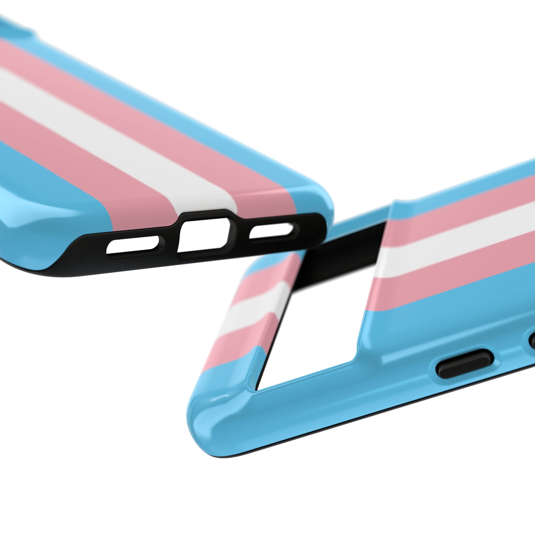 Trans Colors Tough Phone Case for iPhone, Galaxy, or Google Pixel
