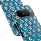 LOVE Teal Green Tough Phone Case iPhone, Galaxy, or Google Pixel