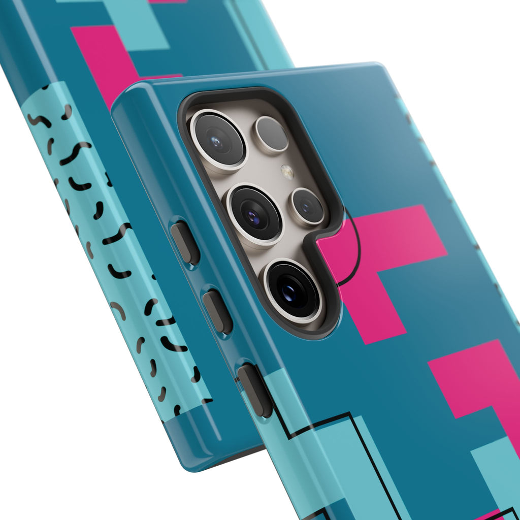 LOVE Teal Green Tough Phone Case for iPhone, Galaxy, or Google Pixel