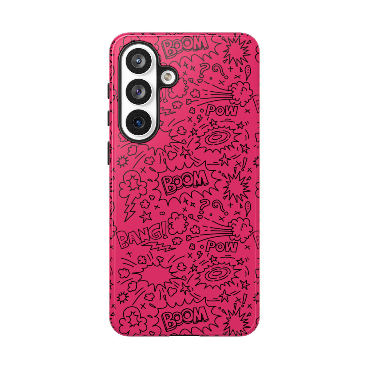 Boom Wow Tough Case for iPhone, Galaxy, or Google Pixel