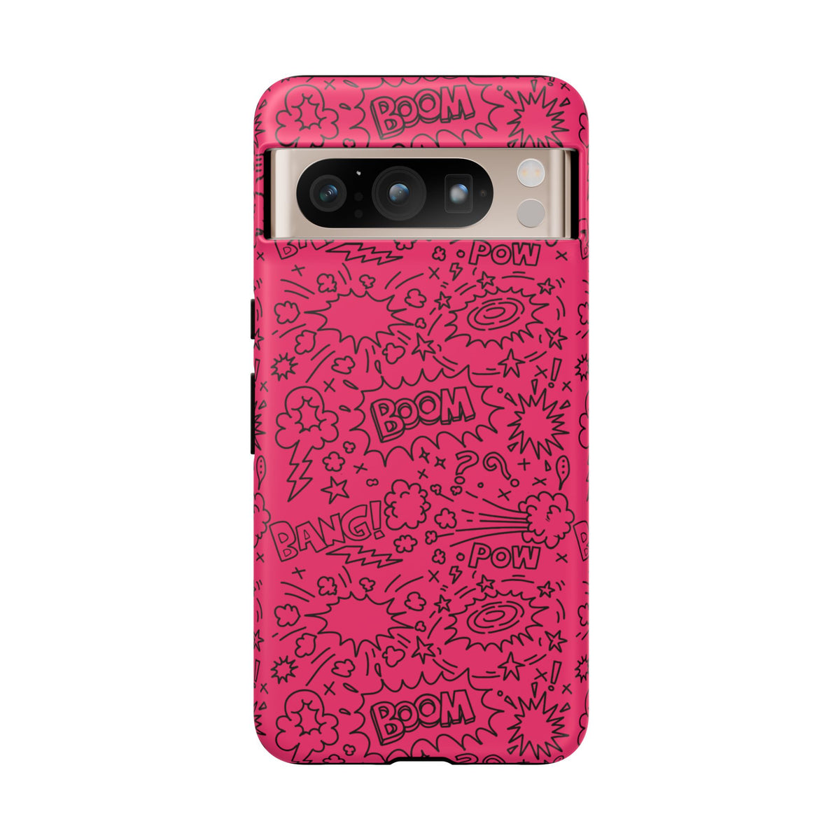 Boom Wow Tough Case for iPhone, Galaxy, or Google Pixel