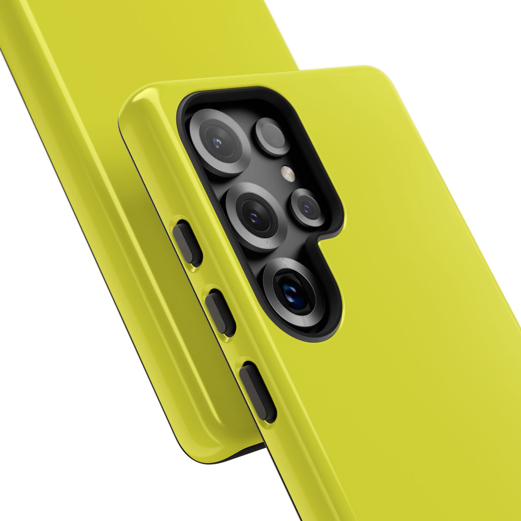 Yellow RG Tough Phone Case for iPhone, Galaxy, or Google Pixel