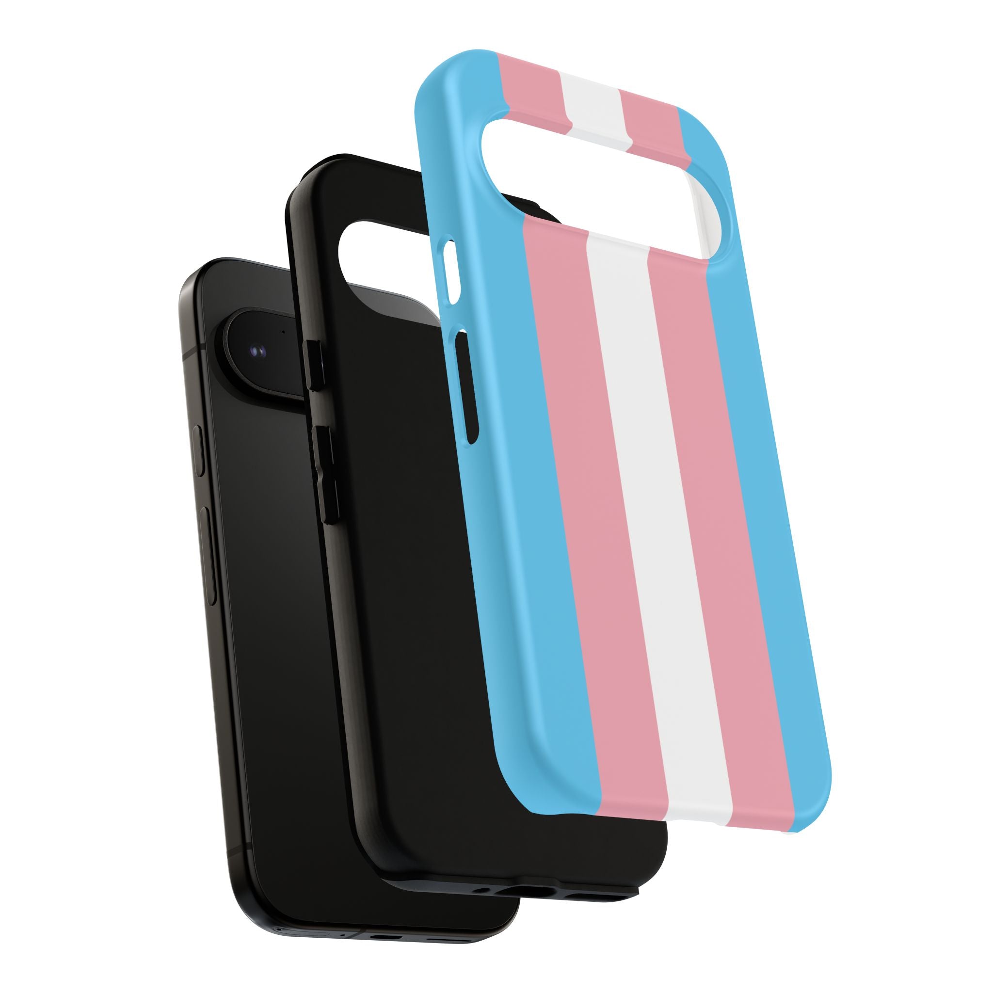 Trans Colors Tough Phone Case for iPhone, Galaxy, or Google Pixel