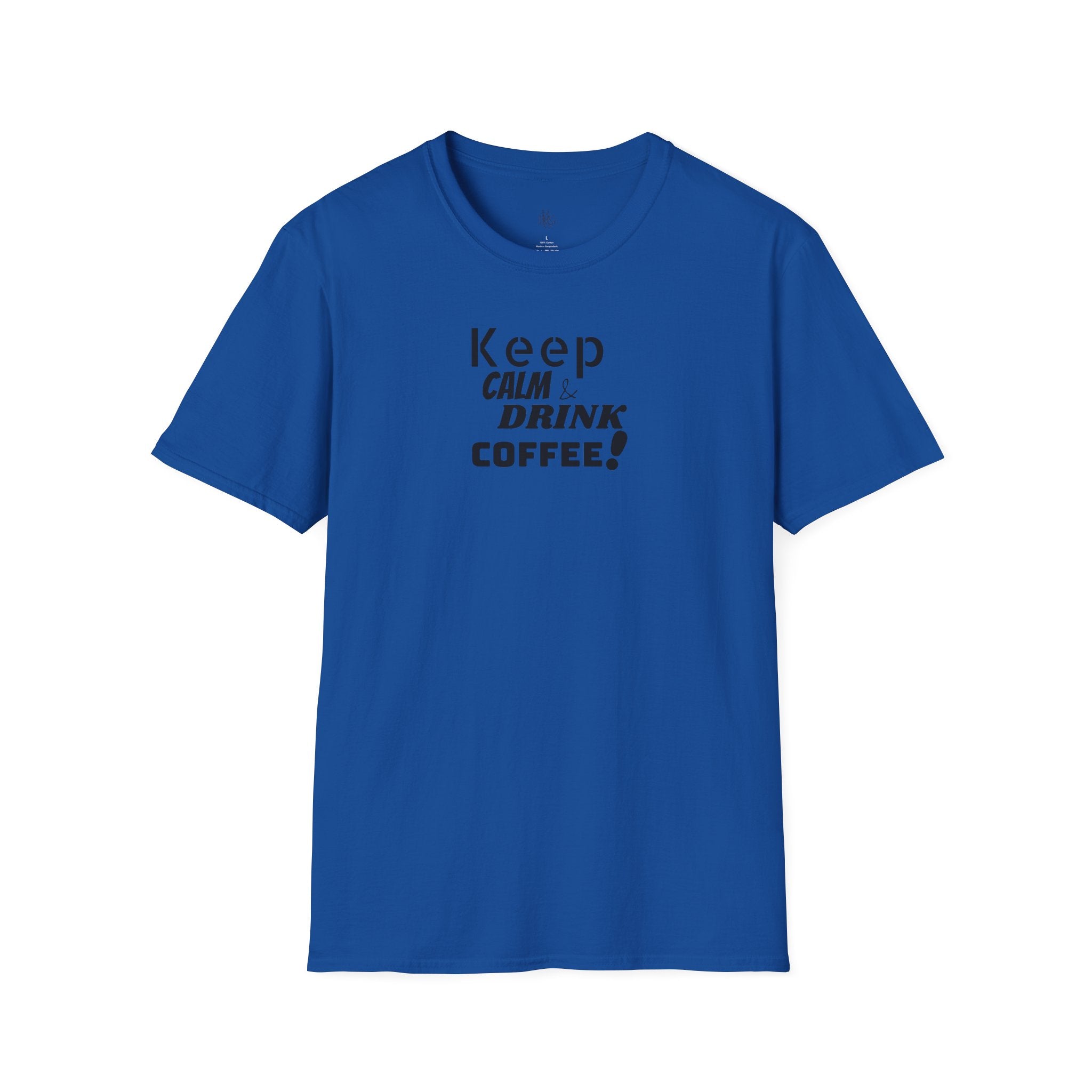 Keep Calm... Coffee Unisex Softstyle T-Shirt