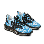 Blue Zebra Men's Mesh Sneakers
