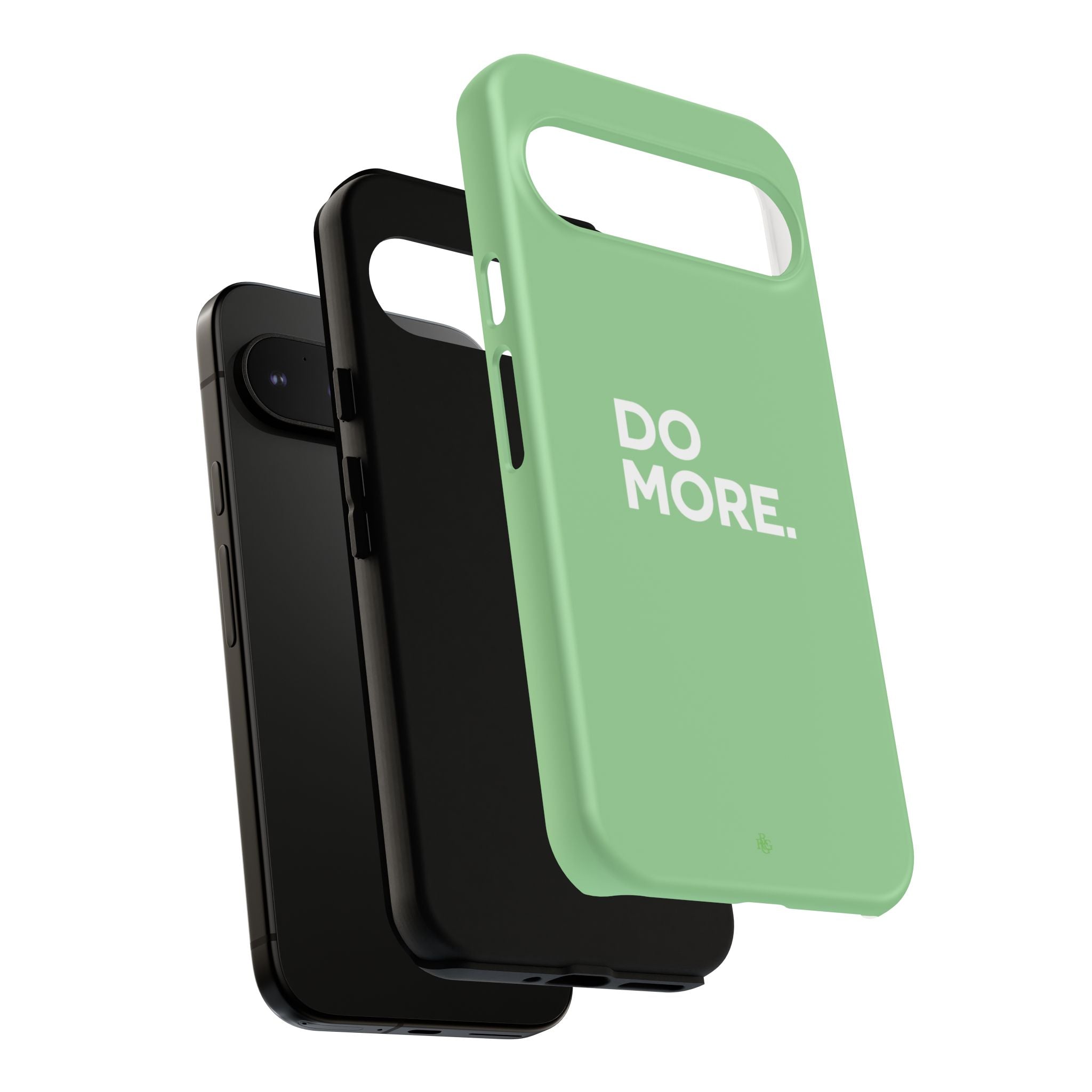 Do More Mint Green Tough Phone Case for iPhone, Galaxy,or Google Pixel