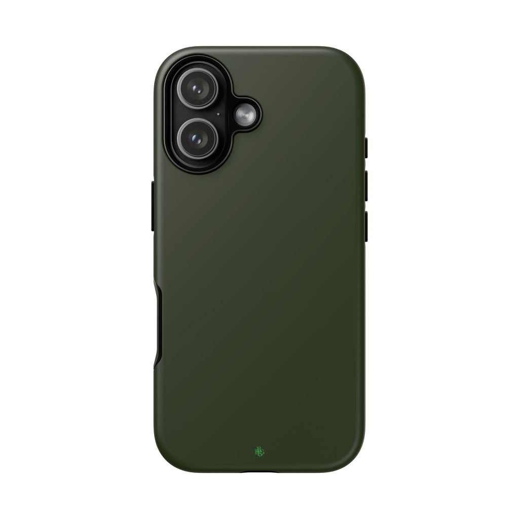 Olive Green Tough Phone Case for iPhone, Galaxy and Google Pixel