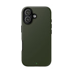 Olive Green Tough Phone Case for iPhone, Galaxy and Google Pixel