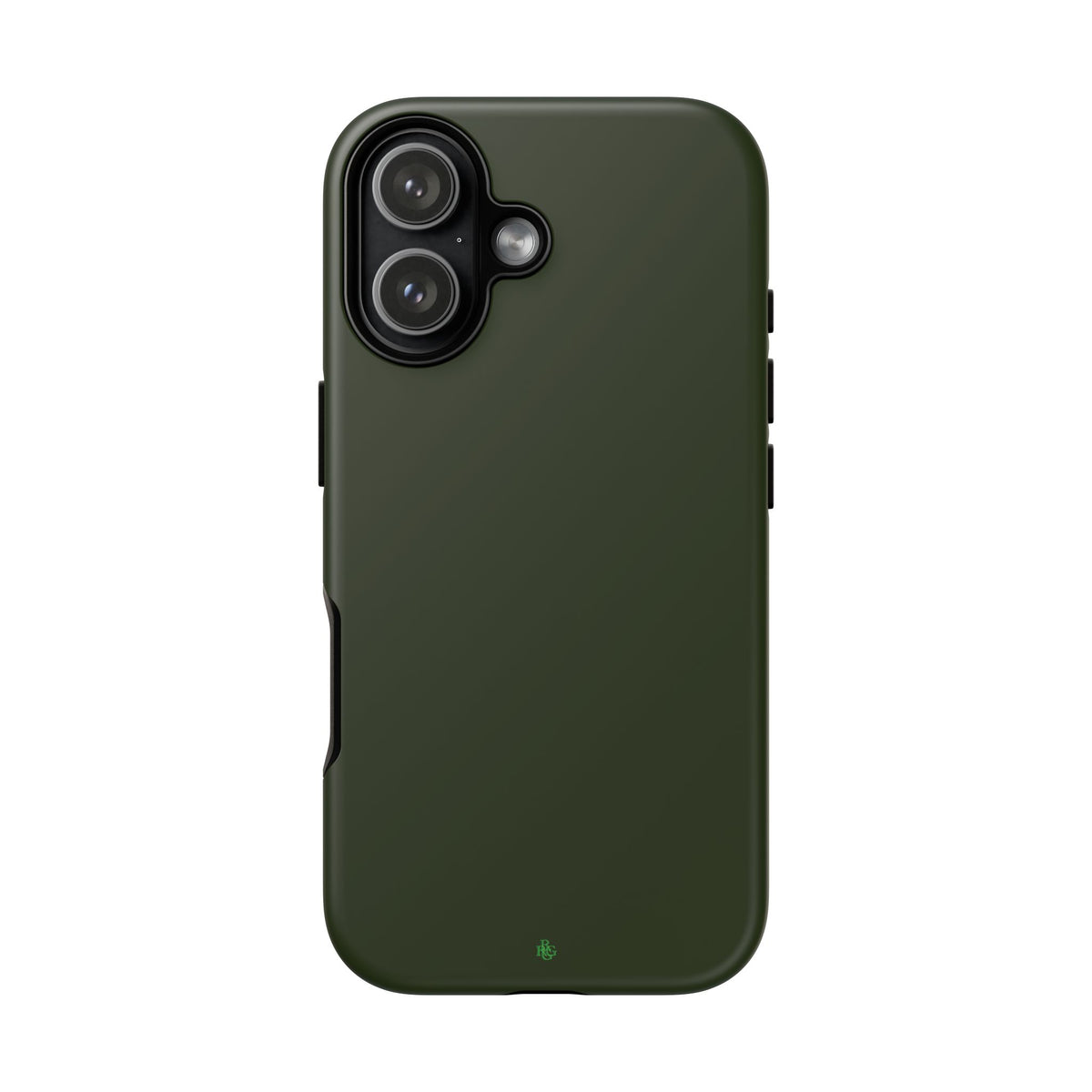 Olive Green Tough Phone Case for iPhone, Galaxy and Google Pixel