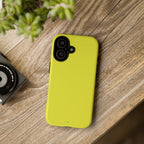 Yellow RG Tough Phone Case for iPhone, Galaxy, or Google Pixel