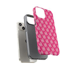 Vibrant Pink LOVE Tough Case iPhone, Galaxy, or Google Pixel