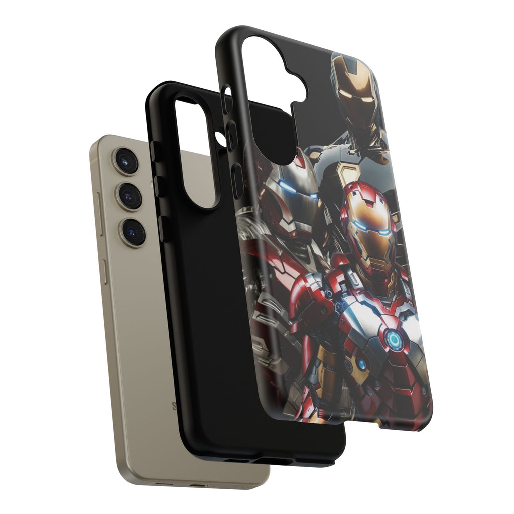 Iron Man Tough Phone Case for iPhone, Galaxy, or Google Pixel