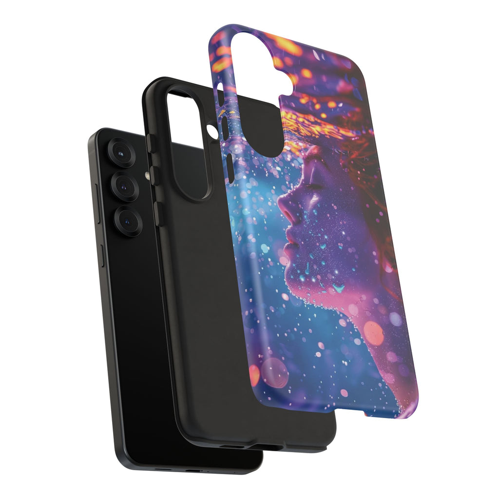 Meditating Underwater Tough Phone Case for iPhone, Galaxy, or Google Pixel