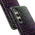 Colorful Leopard Tough Phone Case for iPhone, Galaxy, or Google Pixel