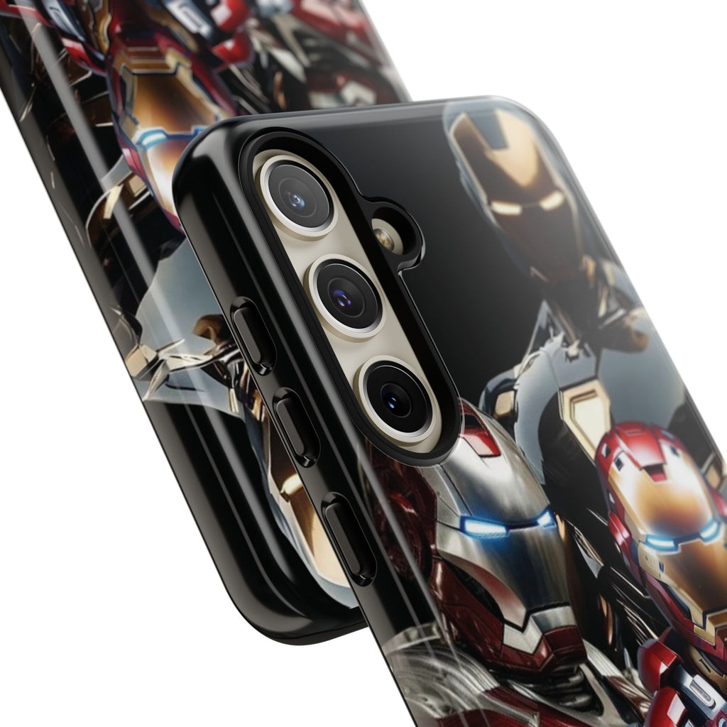 Iron Man Tough Phone Case for iPhone, Galaxy, or Google Pixel