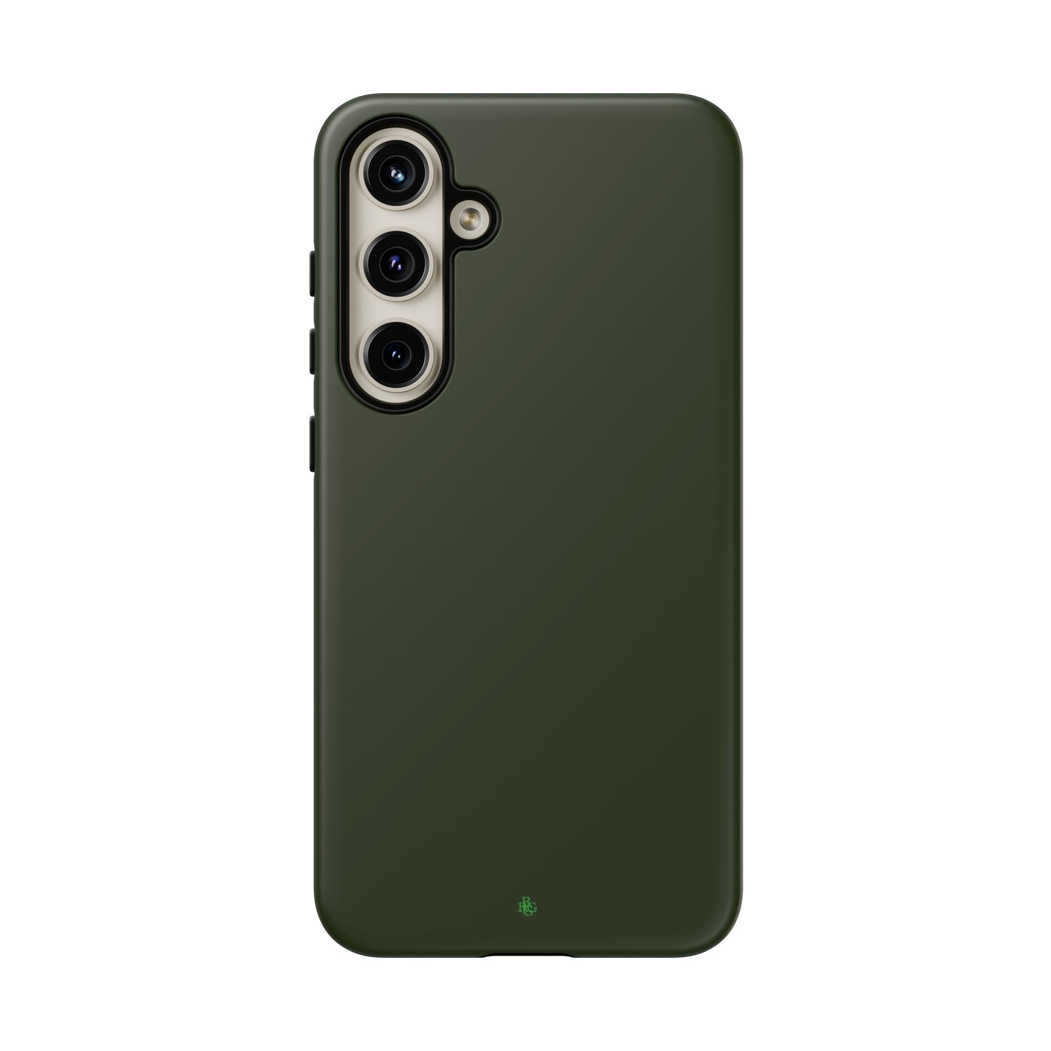 Olive Green Tough Phone Case for iPhone, Galaxy and Google Pixel