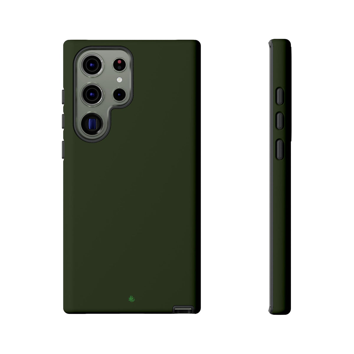 Olive Green Tough Phone Case for iPhone, Galaxy and Google Pixel